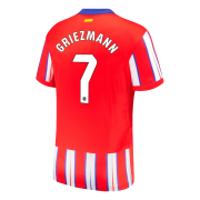 Atletico Madrid 24/25 Home Football Shirt #7 Griezmann