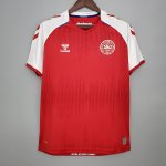 Denmark Soccer Shirt Euro 2020 Home Red Soccer Jersey