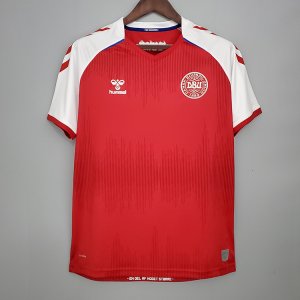 Denmark Soccer Shirt Euro 2020 Home Red Soccer Jersey