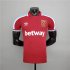 West Ham United 21-22 Home Red Soccer Jersey Football Shirt (Player Version)