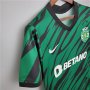 Sporting Lisbon 21-22 Third Green Soccer Jersey Football Shirt
