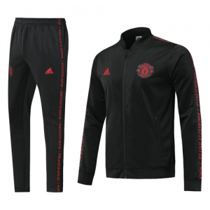 Manchester United 19-20 Black V-Neck Training Kit