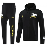 25/26 Juventus Black Hoodie Suit