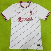 Liverpool FC 21-22 Away White Soccer Jersey Football Shirt