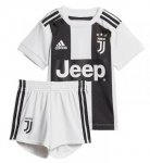 Kids Juventus 2018/19 Home Soccer Suits (Shirt+Shorts)