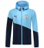 Machester city 2019-20 Home Blue Jacket Hoody