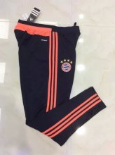 15-16 Bayern Munich Champion Long Black soccer pants