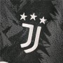 22/23 Juventus Away Black Soccer Jersey Football Shirt