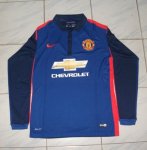Manchester United 14/15 Long Sleeve Third Soccer Jersey