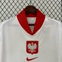 Poland UEFA Euro 2024 Home Soccer Jersey Football Shirt