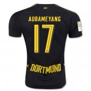 Borrussia Dortmund Away 2016/17 AUBAMEYANG 17 Soccer Jersey Shirt