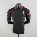 AC Milan 22/23 Black Polo Shirt