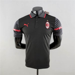AC Milan 22/23 Black Polo Shirt