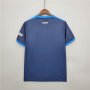 Napoli 21-22 Maradona Commemorative Version Blue Soccer Jersey Football Shirt