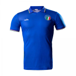 1990 World Cup Italy Home Blue Retro Soccer Jerseys Shirt