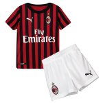 Kids AC Milan Home 2019-20 Soccer Suits (Shirt+Shorts)