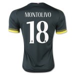 AC Milan 2015-16 MONTOLIVO #18 Third Soccer Jersey