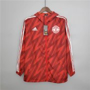 Manchester United 21-22 Red Jacket Windbreaker