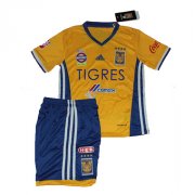 Kids Tigres UANL Home 2016/17 Soccer Kits(Shirt+Shorts)