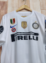 10-11 Inter Milan Away White Retro Jerseys Shirt (With all the patches)