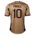 13-14 AC Milan #10 PRINCE Away Golden Jersey Shirt