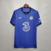 20-21 Chelsea Champion League Home Blue Soccer Jersey Shirt