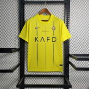 23/24 Al Nassr FC Home Yellow Ronaldo Soccer Jersey Football Shirt