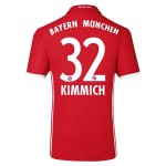 Bayern Munich Home 2016-17 KIMMICH 32 Soccer Jersey Shirt