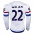 Chelsea LS Away 2015-16 WILLIAN #22 Soccer Jersey