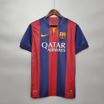 Barcelona FC Retro Soccer Jersey 2014-15 Blue&Red Football Shirt
