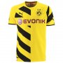 Borussia Dortmund 14/15 AUBAMEYANG #17 Home Soccer Jersey