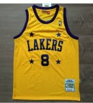 Lakers Yellow Jersey Kobe Bryant #8