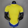 Juventus 21-22 Third Yellow&Blue Soccer Jersey Football Shirt (Player Version)