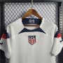 USA World Cup 2022 Home White Soccer Jersey Soccer Shirt