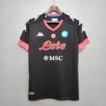 Napoli 20-21 Third Black Soccer Shirt Jersey