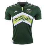Portland Timbers Home 2016-17 Soccer Jersey