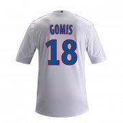 13-14 Olympique Lyonnais #18 Gomis Home White Jersey Shirt