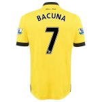 Aston Villa Away 2015-16 BACUNA #7 Soccer Jersey