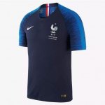 France Home 2018 World Cup Final Soccer Jersey Shirt