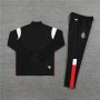 AC Milan 23/24 Black Half Zipper Tracksuit