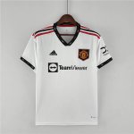 Manchester United 22/23 Away Kit White Soccer Jersey Football Shirt