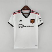 Manchester United 22/23 Away Kit White Soccer Jersey Football Shirt