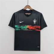 2022 Portugal Training Black Soccer Jersey Football Shirt