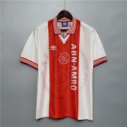 95/96 Ajax Home Retro Soccer Jersey Football Shirt