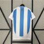 2024 Argentina Home White&Blue Soccer Jersey Football Shirt