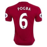 Manchester United Home 2016/17 POGBA 6 Soccer Jersey Shirt
