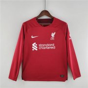 Liverpool 22/23 Home Red Long Sleeve Soccer Jersey Football Shirt