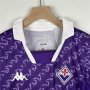 Kids Fiorentina 23/24 Home Football Kit Soccer Kit (Jersey+Shorts)