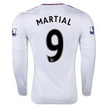 Manchester United LS Away 2015-16 MARTIAL #9 Soccer Jersey