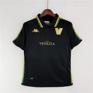 Venezia FC 22/23 Home Black Soccer Jersey Football Shirt